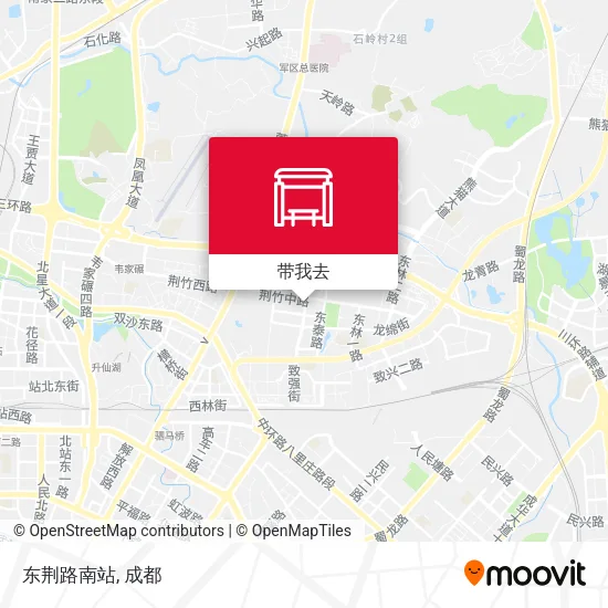 东荆路南站地图