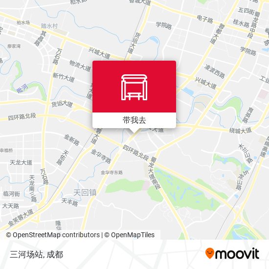 三河场站地图