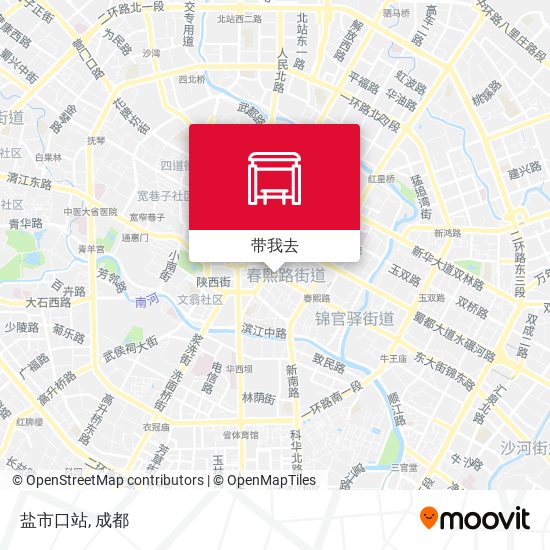 盐市口站地图