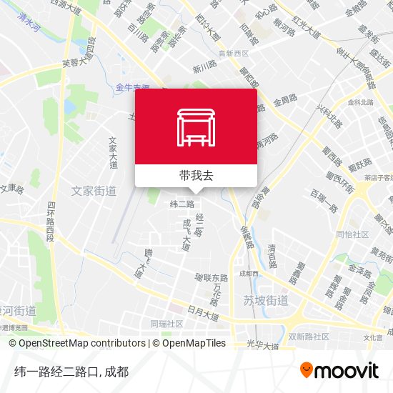 纬一路经二路口地图