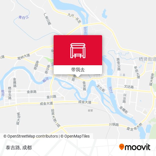泰吉路地图