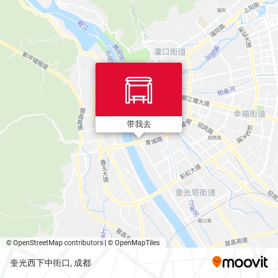 奎光西下中街口地图