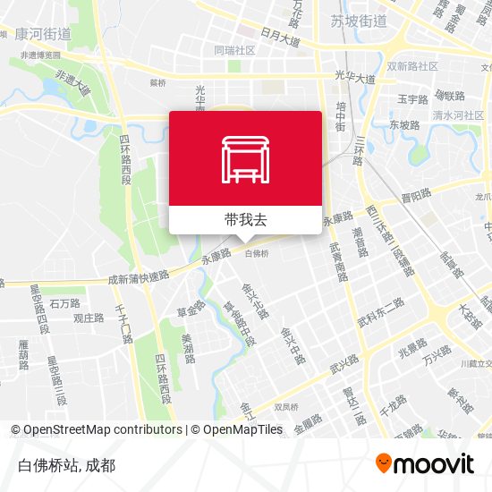 白佛桥站地图