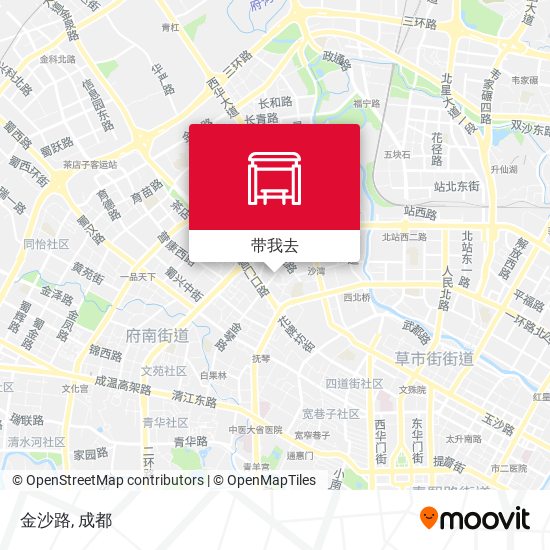 金沙路地图