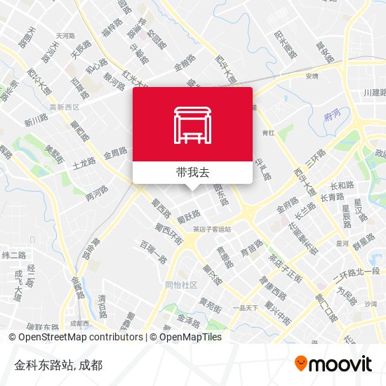 金科东路站地图