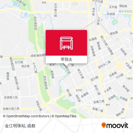 金江明珠站地图