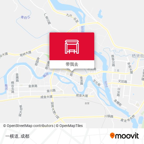 一横道地图
