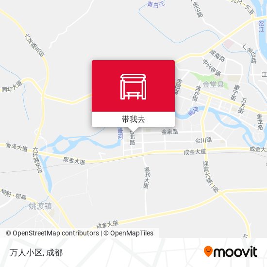 万人小区地图