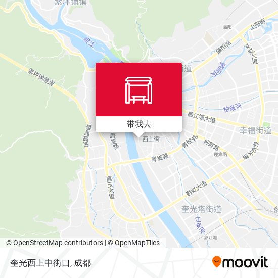 奎光西上中街口地图