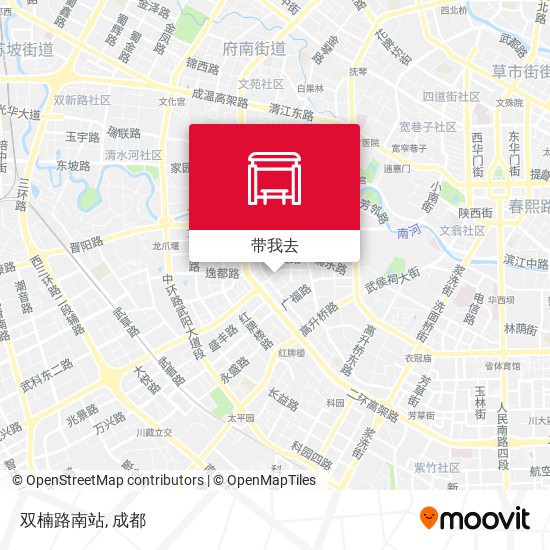 双楠路南站地图