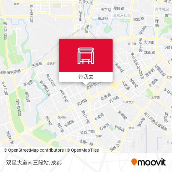 双星大道南三段站地图