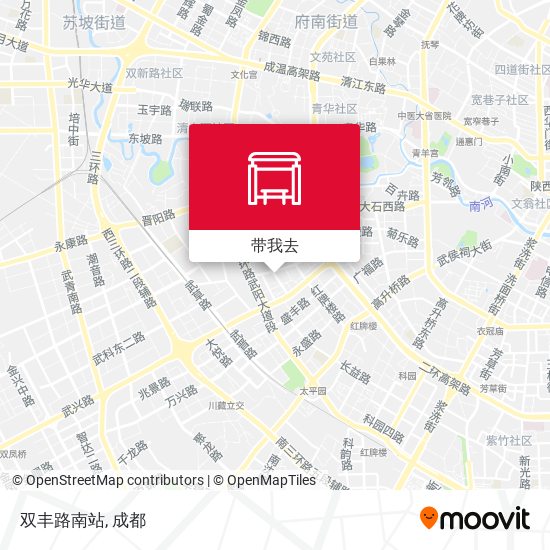 双丰路南站地图