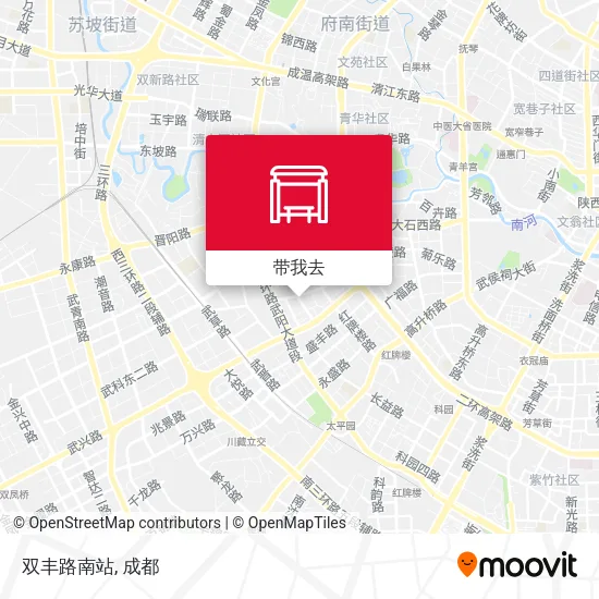 双丰路南站地图