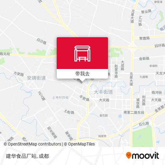 建华食品厂站地图