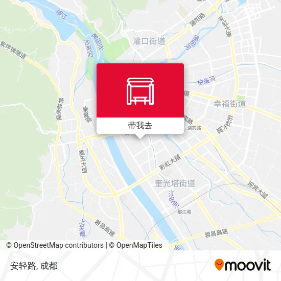 安轻路地图