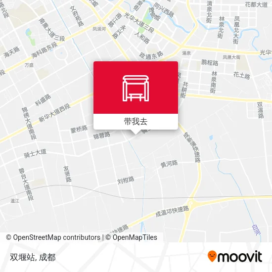 双堰站地图