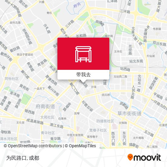 为民路口地图
