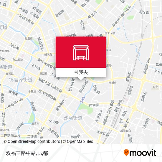 双福三路中站地图