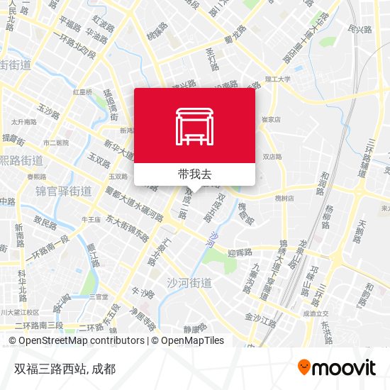双福三路西站地图