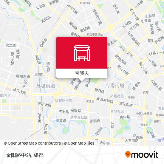 金阳路中站地图