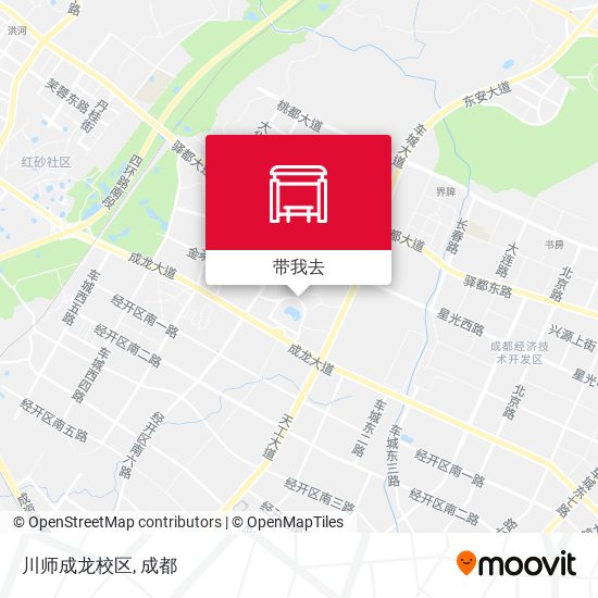 川师成龙校区地图