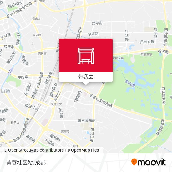 芙蓉社区站地图
