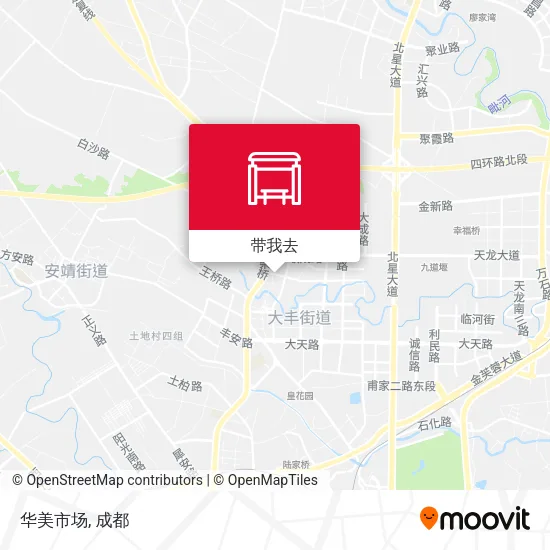 华美市场地图