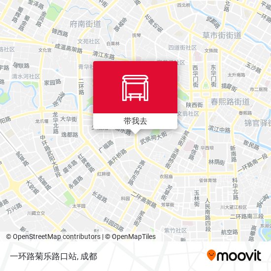 一环路菊乐路口站地图
