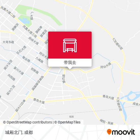 城厢北门地图