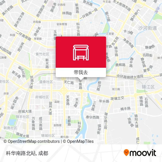 科华南路北站地图