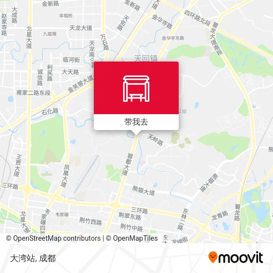 大湾站地图