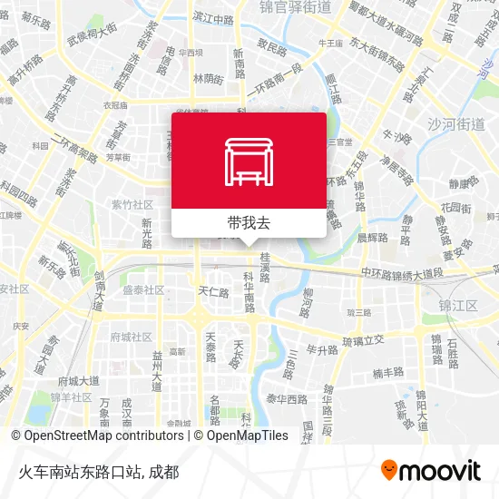 火车南站东路口站地图