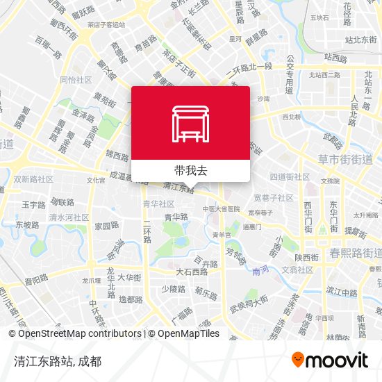 清江东路站地图