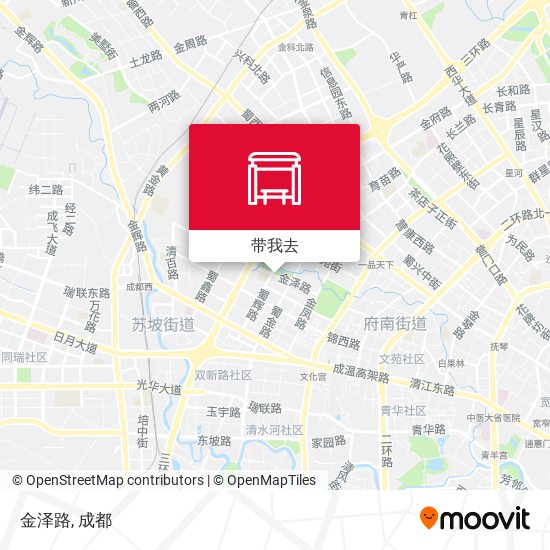 金泽路地图