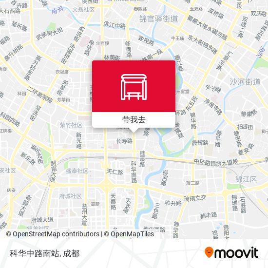 科华中路南站地图
