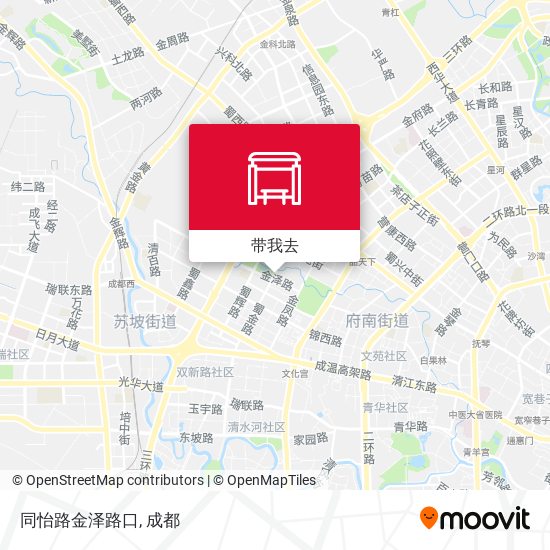 同怡路金泽路口地图