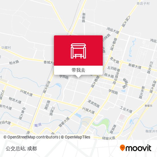 公交总站地图
