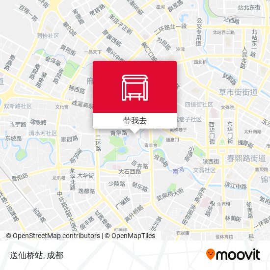 送仙桥站地图