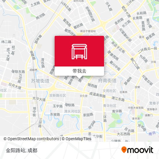 金阳路站地图