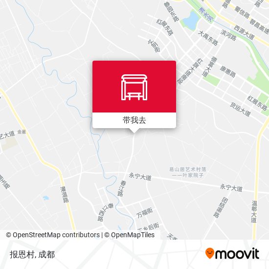 报恩村地图