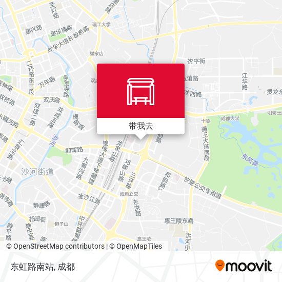 东虹路南站地图