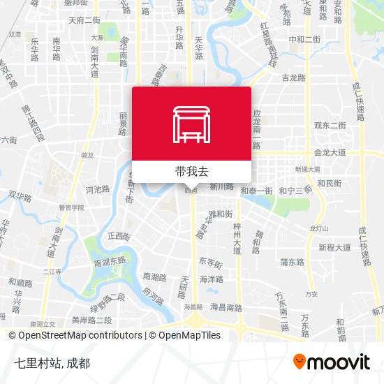 七里村站地图