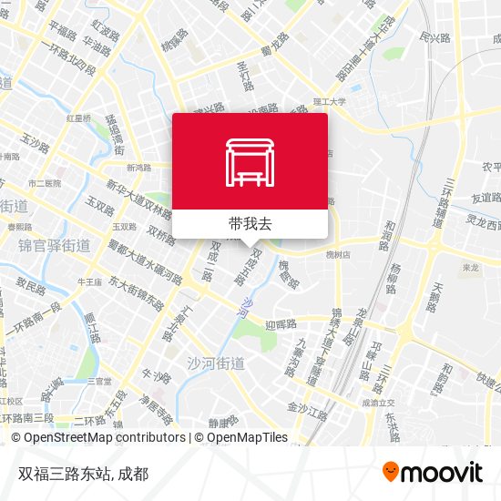 双福三路东站地图