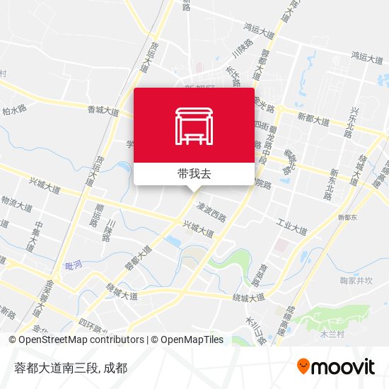 蓉都大道南三段地图