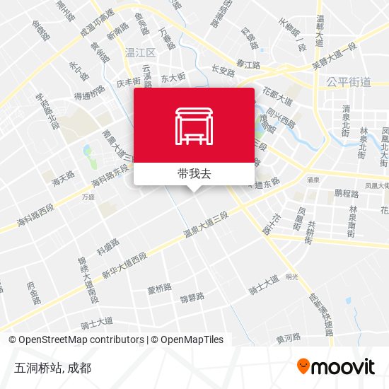 五洞桥站地图