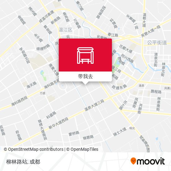 柳林路站地图