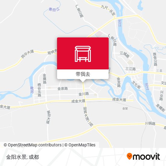 金阳水景地图