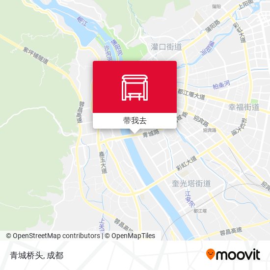 青城桥头地图