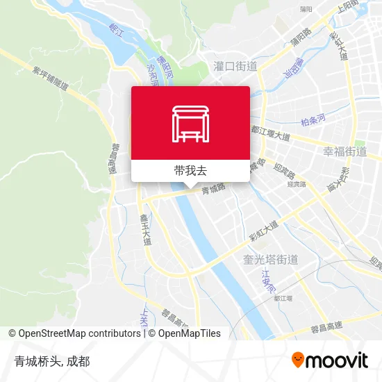 青城桥头地图