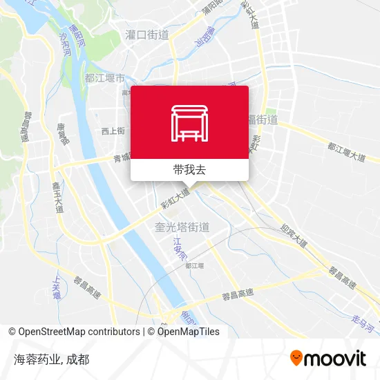 海蓉药业地图